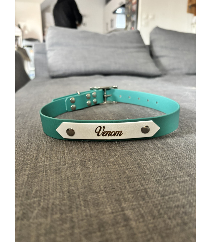 Collier chien personnalisé gravé Sweetie | Prénom