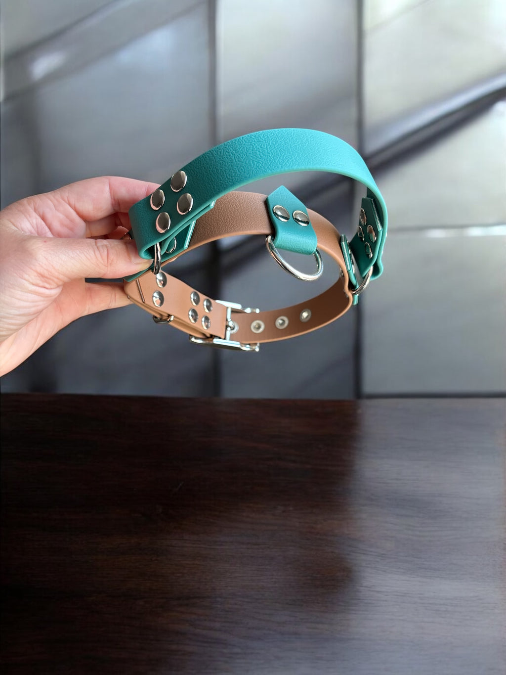 Collier Natural avec poignée rétractable 25MM