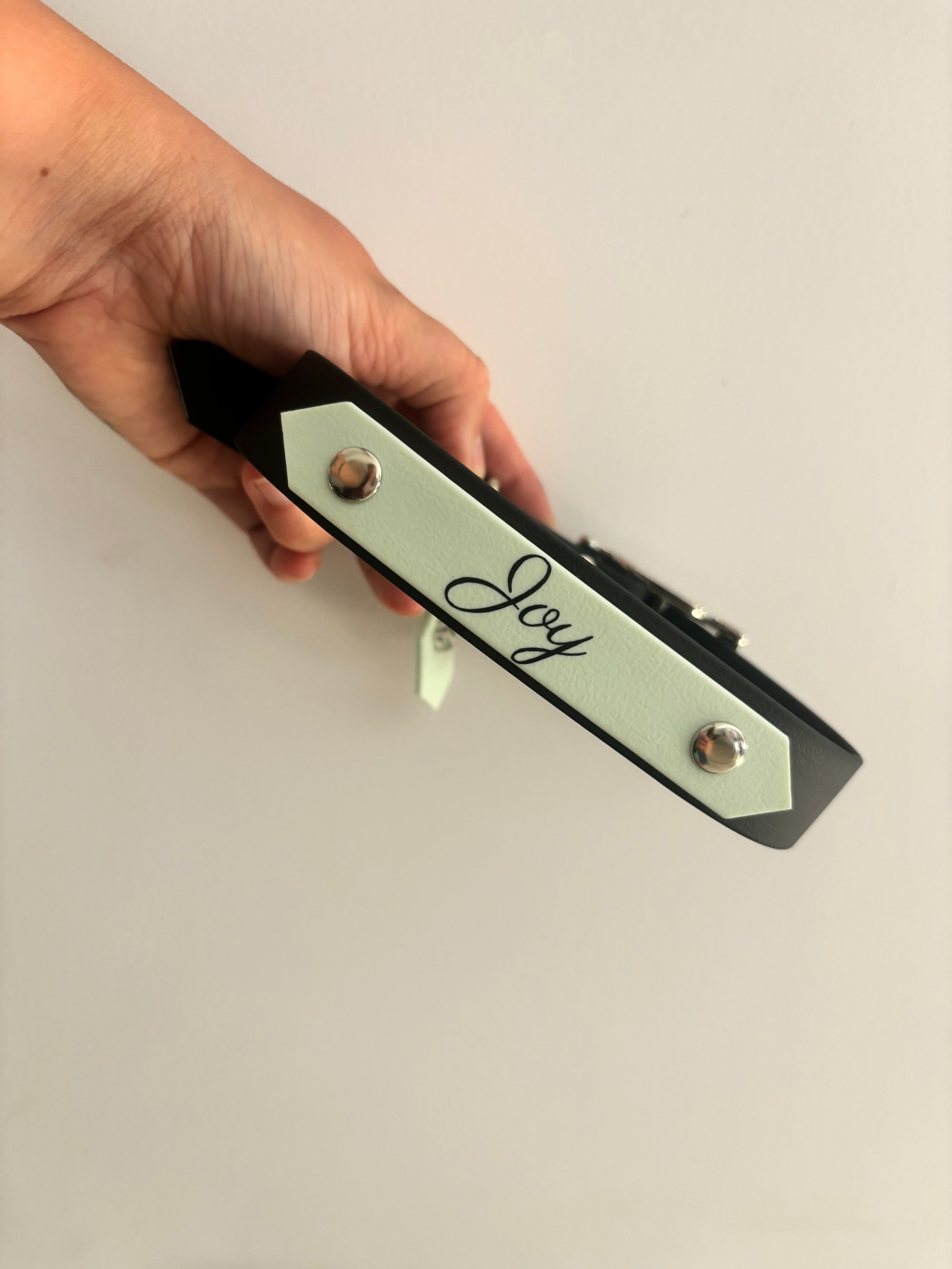 Collier Sweetie – Personnalisable avec le prénom de votre chien 25MM