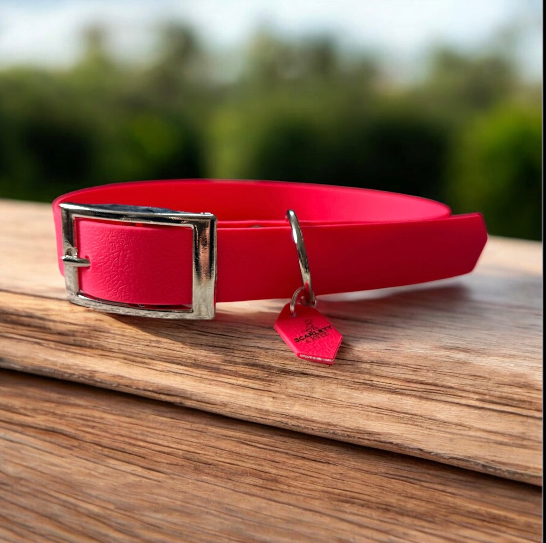 Collier Colorwaves - Rose Néon