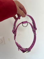 Collier Natural avec poignée rétractable lavande 25MM