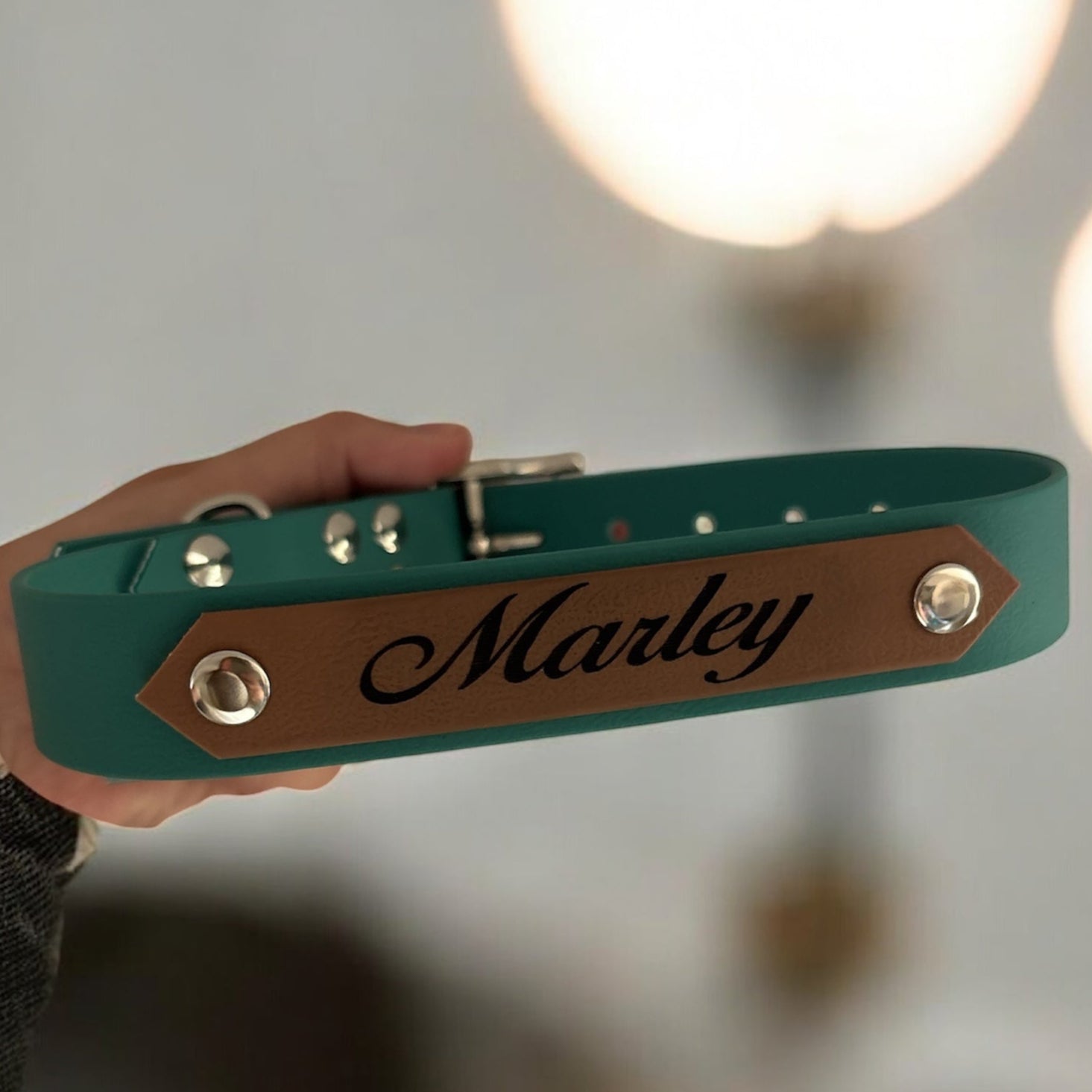 Collier Sweetie – Personnalisable avec le prénom de votre chien 25MM