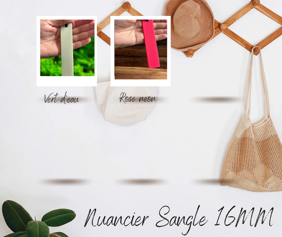 Laisse Multi-Positions double couleurs 16mm