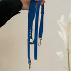 Laisse Multi-Positions 16mm- Bleu