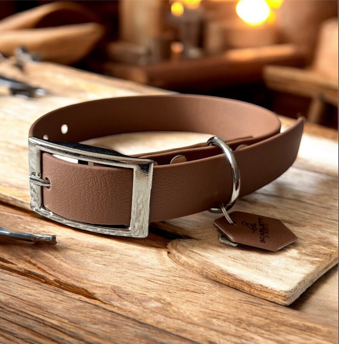 Collier Colorwaves - Marron