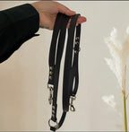 Laisse Multi-Positions 16mm- Noir